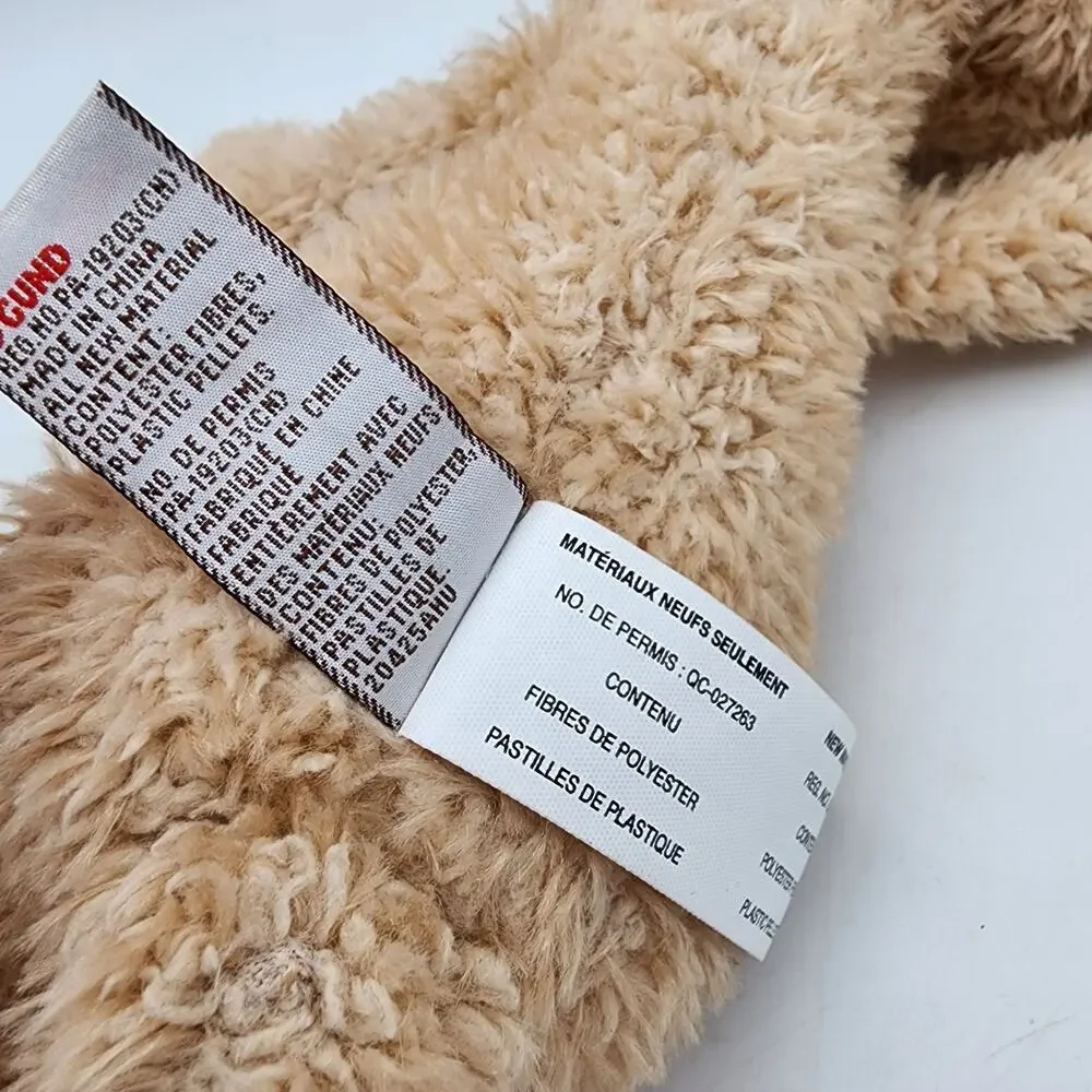 Gund Toothpick Tan Bear Plush Stuffed Animal Toy 15” Long Legs Cord Nose 6048330
